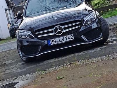 Usata Mercedes C250 AMG line 204 CV (150 kW) 2015 Nero Berlina