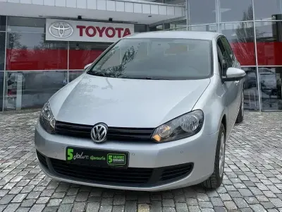 Gebraucht VW Golf VI Trendline 80 PS (58 kW) 2009 Silber Kleinwagen