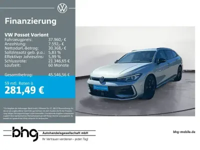 Używany VW Passat R-line 150 KM (110 kW) 2024 Srebrny Kombi