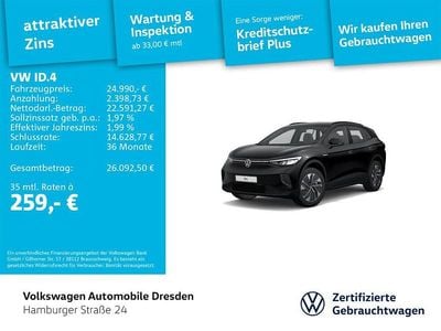 Gebraucht VW ID.4 Pro Performance 150 kW (204 PS) 2023 Schwarz SUV