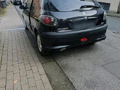Gebraucht Peugeot 206 60 PS (44 kW) 2004 Schwarz Kleinwagen