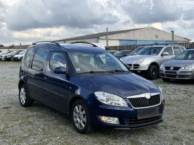 Gebraucht Skoda Roomster Style 86 PS (63 kW) 2010 Stormblau metallic Van / Kleinbus