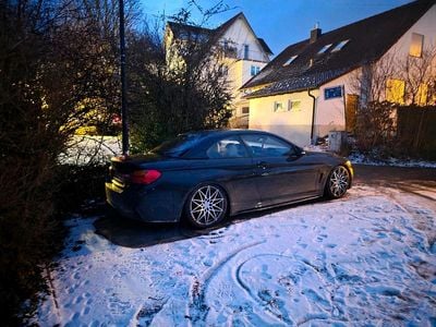 Schwarz Gebraucht 2014 BMW 420 M Sport Cabrio | 12.500 € (Guter Preis)