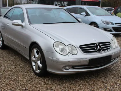Gebraucht Mercedes CLK200 163 PS (119 kW) 2004 Silber Coupé
