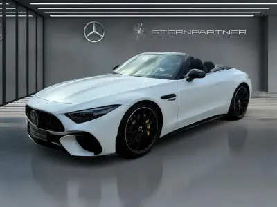 Gebraucht Mercedes SL63 AMG AMG 585 PS (430 kW) 2024 Weiß Cabrio