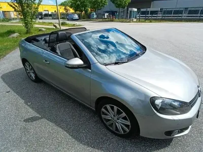 Gebraucht VW Golf Cabriolet 105 PS (77 kW) 2012 Silber Cabrio