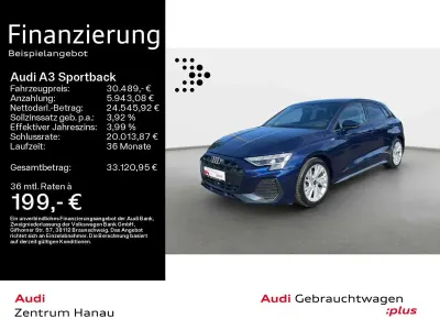 Gebraucht Audi A3 Ambiente 150 PS (110 kW) 2025 Navarrablau metallic Limousine