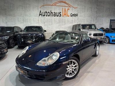 Second-hand Porsche Boxster 228 CP (167 kW) 2004 Albastru Cabrio
