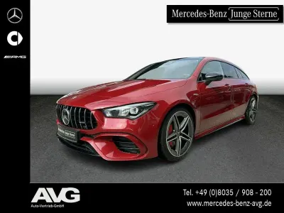 Gebraucht Mercedes CLA45 AMG AMG 421 PS (309 kW) 2021 Rot Coupé