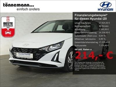 Gebraucht Hyundai i20 Trend 101 PS (74 kW) 2025 Weiss Kleinwagen