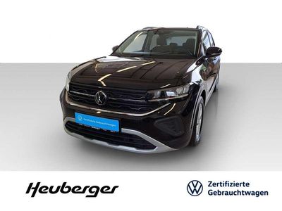 Gebraucht VW T-Cross Life 95 PS (69 kW) 2024 Deep black perleffekt SUV