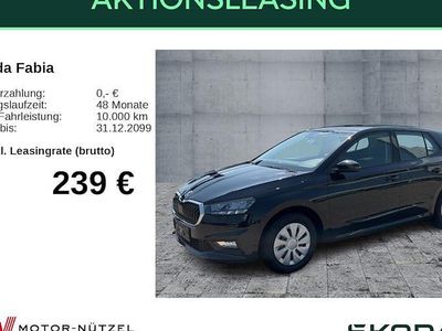 Neu Skoda Fabia Selection 116 PS (85 kW) 2025 Schwarz Kleinwagen