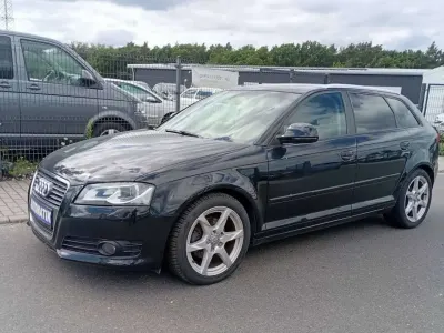 Gebraucht Audi A3 Ambition 125 PS (91 kW) 2009 Phantomschwarz perleffekt Kleinwagen