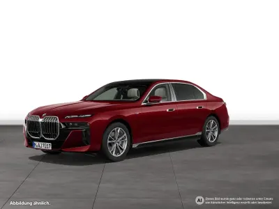 Gebraucht BMW 740 M Sport 299 PS (219 kW) 2025 Rot Limousine