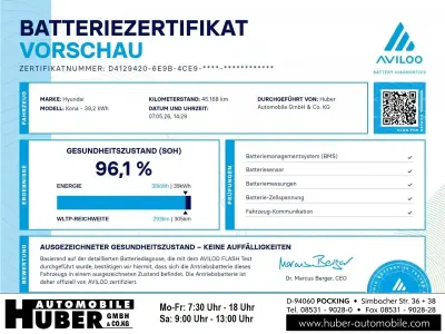 Gebraucht Hyundai Kona Edition 30 100 kW (136 PS) 2022 Anthrazit metallic SUV