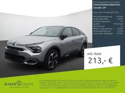 Używany Citroën C4 PureTech 131 KM (96 kW) 2023 Szary SUV