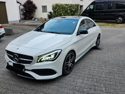 Gebraucht Mercedes CLA250 AMG line 211 PS (155 kW) 2017 Weiß Limousine