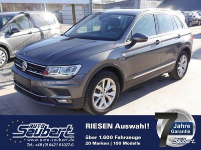 gebraucht VW Tiguan 2.0 TSI DSG 4MOTION HIGHLINE * AHK * ACC * NAVI * LED * PDC * SHZG * 18 ZOLL