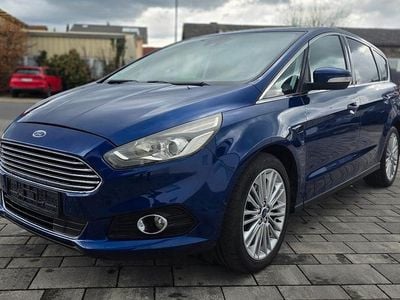 Gebraucht Ford S-MAX Titanium 179 PS (131 kW) 2016 Blau Van / Kleinbus