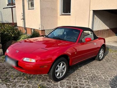 Second-hand Mazda MX5 115 CP (84 kW) 1991 Roșu Cabrio