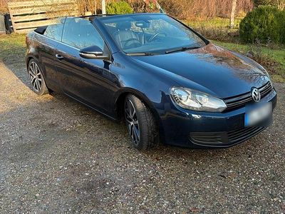 Gebraucht VW Golf Cabriolet 160 PS (117 kW) 2013 Blau Cabrio