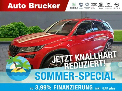 Gebraucht Skoda Kodiaq SportLine 190 PS (139 kW) 2018 Rot SUV