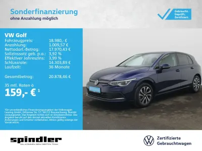 Gebraucht VW Golf VIII Active 150 PS (110 kW) 2023 Atlantic blue metallic Limousine