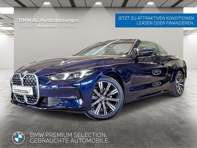 Usata BMW 420 Sport Line 190 CV (139 kW) 2025 Blu Cabrio