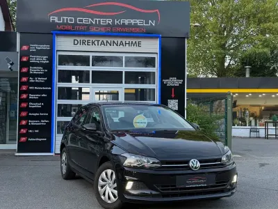 Gebraucht VW Polo Comfortline 95 PS (69 kW) 2018 Schwarz Kleinwagen