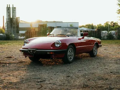 Gebraucht Alfa Romeo Spider 117 PS (86 kW) 1989 Rot Cabrio