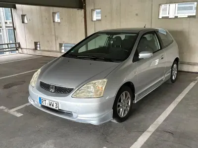 Gebraucht Honda Civic Sport 110 PS (80 kW) 2003 Silber Coupé