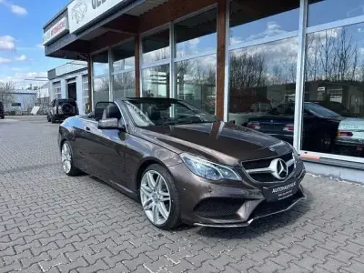 Usata Mercedes E250 AMG 211 CV (155 kW) 2014 Marrone Cabrio