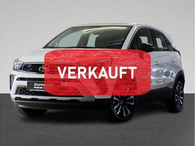 Gebraucht Opel Crossland Elegance 110 PS (80 kW) 2023 Lack weiss banquise/typ aussenverkleidung spiegel flach standard SUV