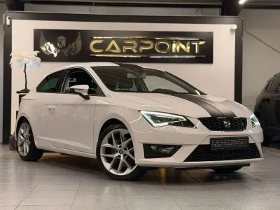 Brugt Seat Leon SC FR 179 HK (131 kW) 2014 Hvid Hatchback