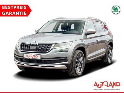 Silber Gebraucht 2018 Skoda Kodiaq Scout 4x4 SUV | 34.950 € (Etwas zu teuer)