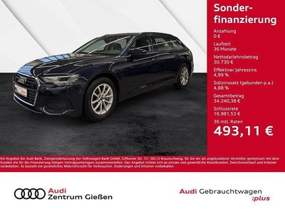 Gebraucht Audi A6 Basis 163 PS (119 kW) 2022 Blau Kombi