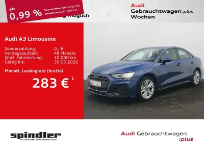 Gebraucht Audi A3 S-Line 116 PS (85 kW) 2025 Ascariblau metallic Limousine