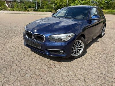 Usata BMW 116 Advantage 116 CV (85 kW) 2017 Blu Utilitaria