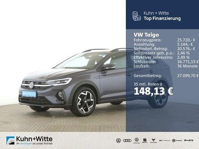 Gebraucht VW Taigo R-line 116 PS (85 kW) 2025 Rauchgrau metallic SUV