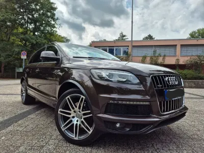 Gebraucht Audi Q7 S-line plus 239 PS (175 kW) 2009 Braun SUV