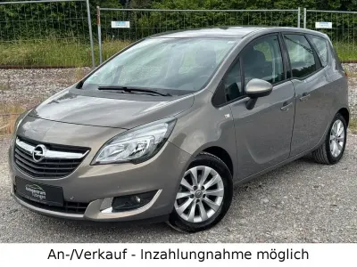 Gebraucht Opel Meriva Style 120 PS (88 kW) 2015 Muskatgrau/pepperdust Van / Kleinbus