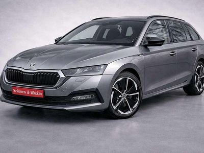 Graphitegrau metallic Gebraucht 2024 Skoda Octavia SportLine Kombi | 29.450 € (Teuer)