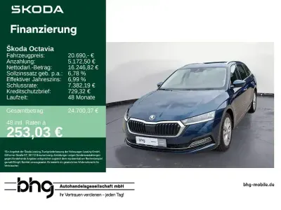 Gebraucht Skoda Octavia Style 150 PS (110 kW) 2023 Blau Kombi