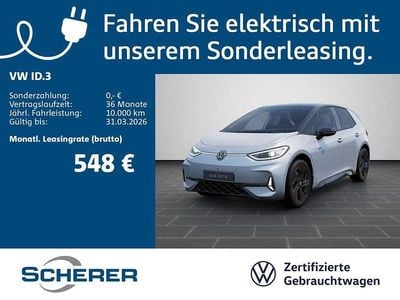 Gebraucht VW ID.3 GTX 239 kW (326 PS) 2025 Scale silver metallic schwarz (metallic) Kleinwagen