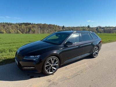 Usata Skoda Superb SportLine 190 CV (139 kW) 2020 Nero Station wagon