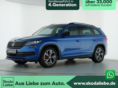 Usata Skoda Kodiaq SportLine 190 CV (139 kW) 2021 Blu SUV