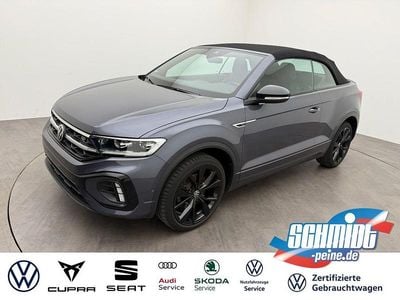 Gebraucht VW T-Roc Cabriolet R-line 150 PS (110 kW) 2023 Grau Cabrio