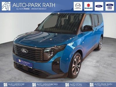 Digital aqua blue metallic (blau) Neu 2025 Ford Tourneo Courier Titanium Van / Kleinbus | 32.390 € (Teuer)