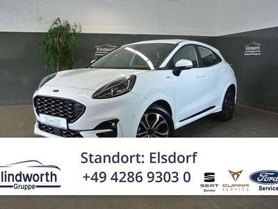 Gebraucht Ford Puma ST-Line 125 PS (91 kW) 2021 Weiß SUV