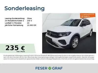 Gebraucht VW T-Cross Goal 116 PS (85 kW) 2025 Pure white SUV